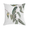 Gum Leaves Watercolour Australian Native Soft Decorative Cover Throw Pillow