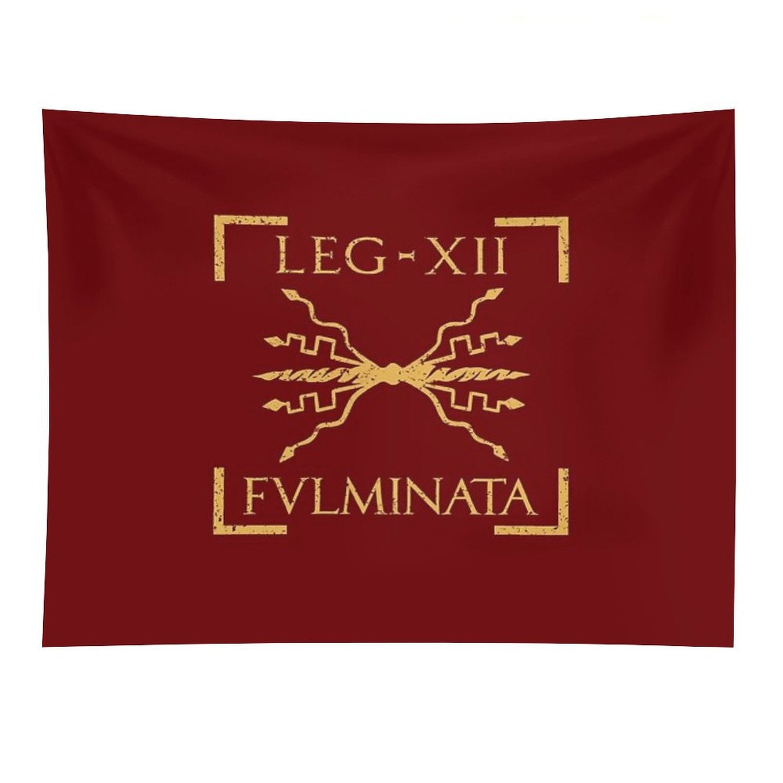Legio XII Fulminata Thunderbolt Emblem Roman Legion Tapestry