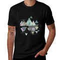 Funny Geometric Mountain Abstract Geometry Outdoor Gifts  Stretchy T-Shirt