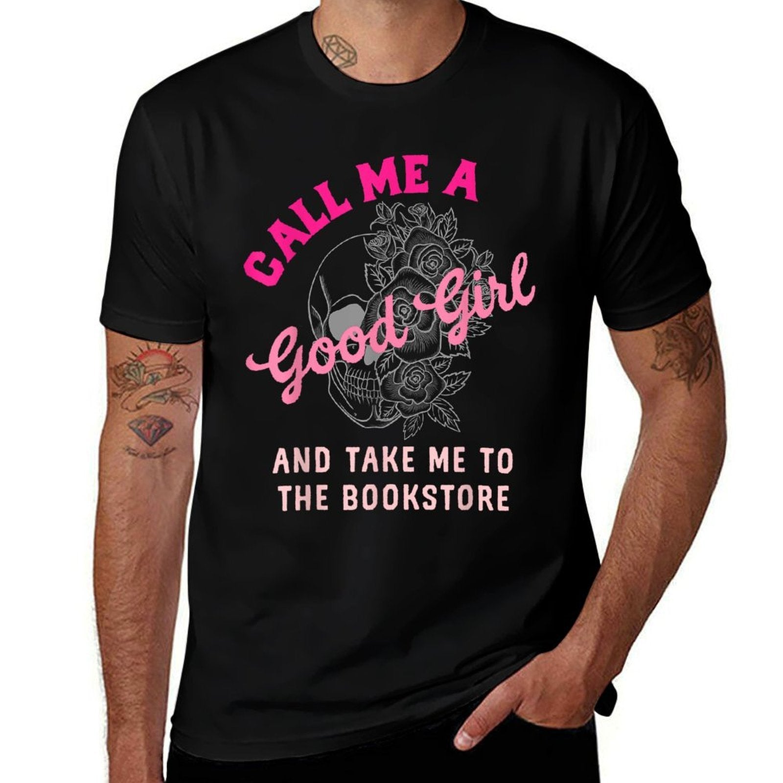 Spicy Books Call Me A Good Girl Take Me To The Bookstore  Durable T-Shirt