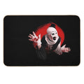 Art The Clown The Creepy Waving for You  Fade-Resistant Bath Mat
