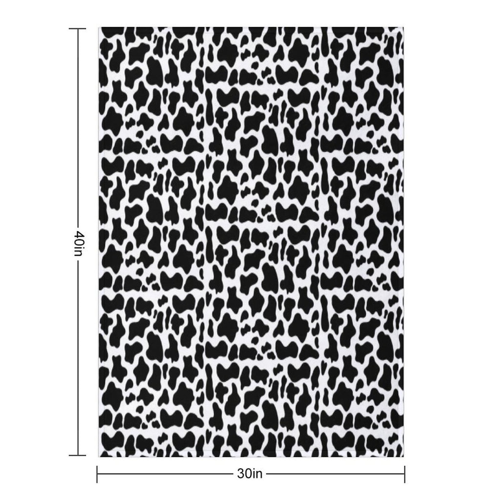 Cow Print Premium Throw Blanket