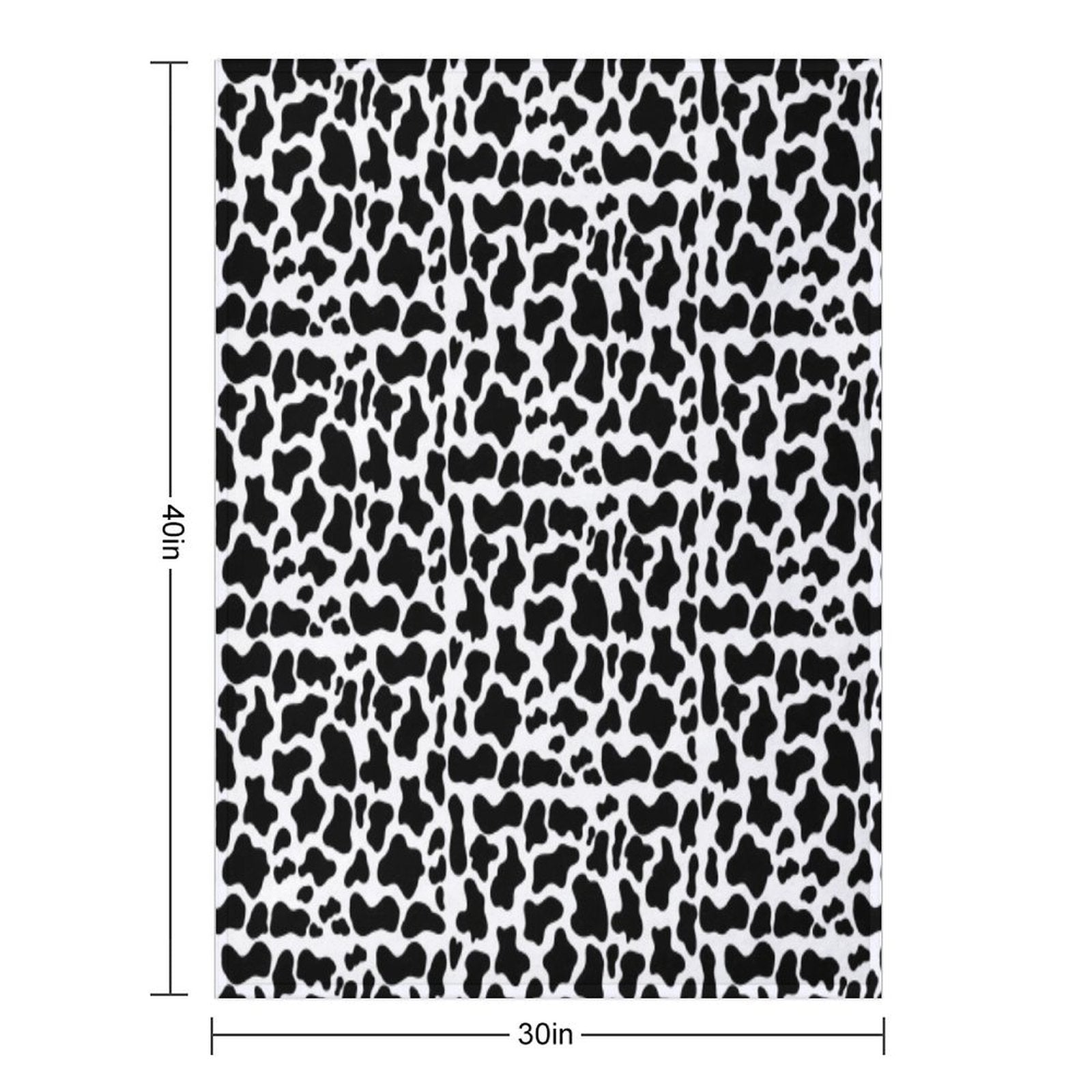 Cow Print Premium Throw Blanket