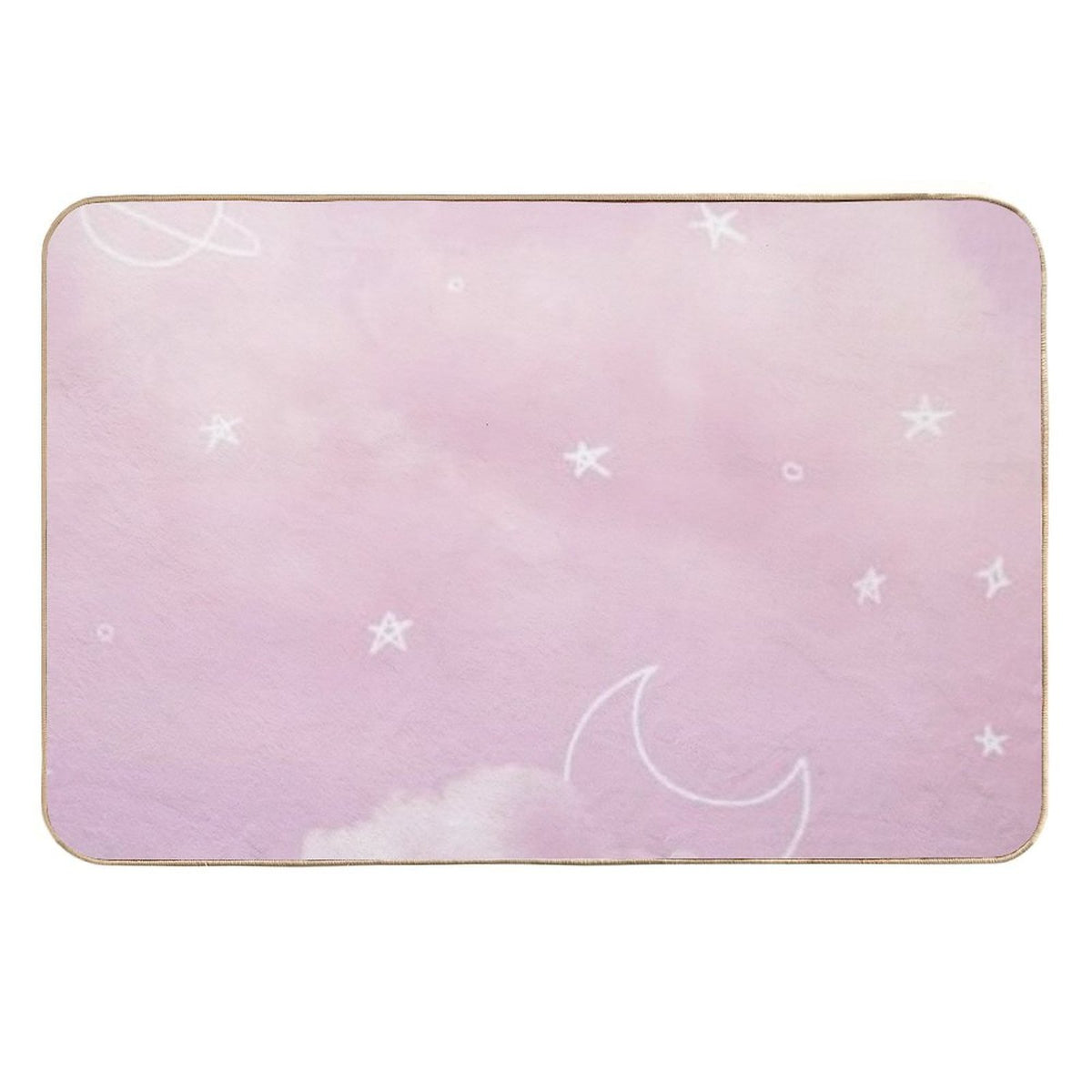 Pink Cloud  Long-Lasting Bath Mat