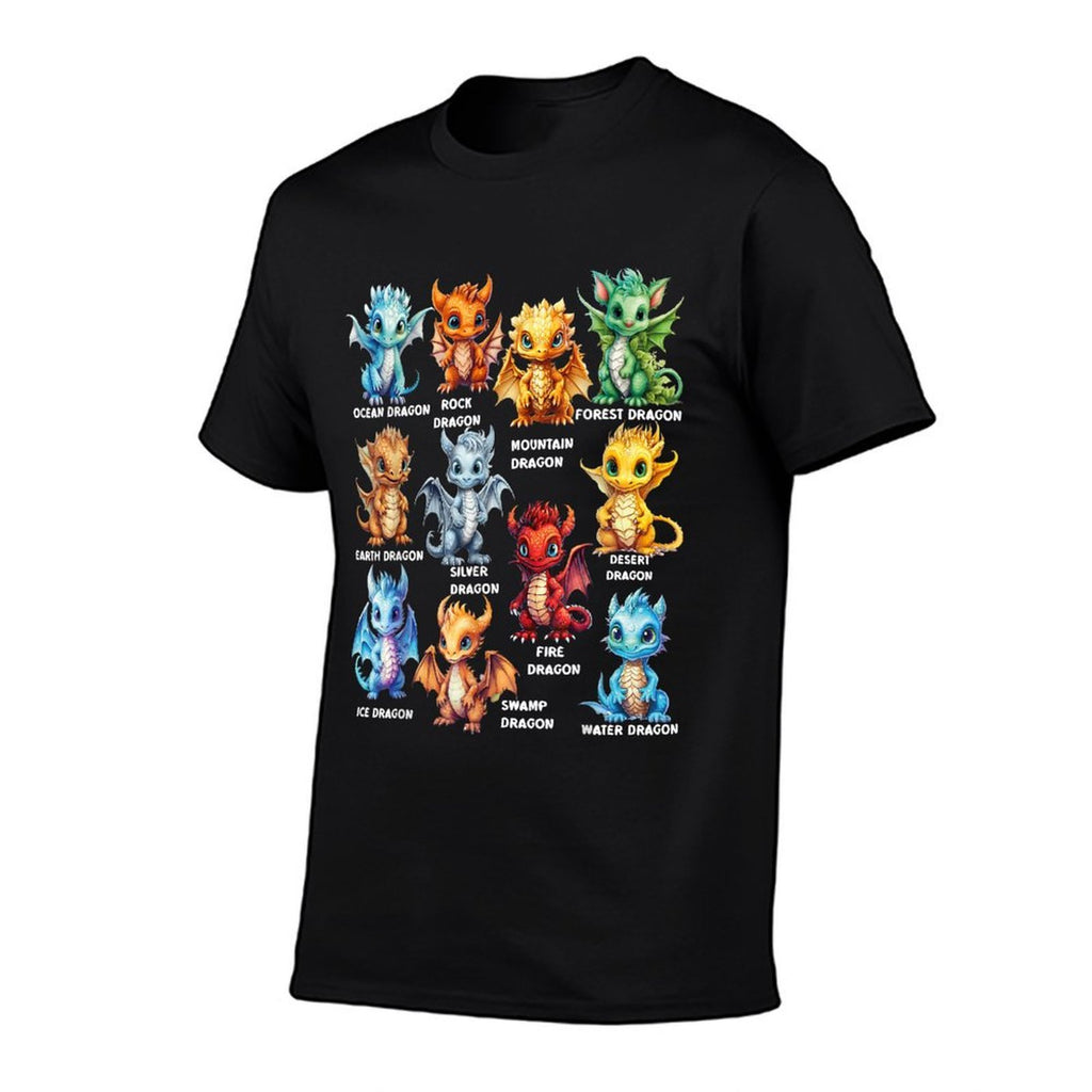 Types Of Dragons Cool Dragon Kids Toddler Boys Girls  Classic T-Shirt