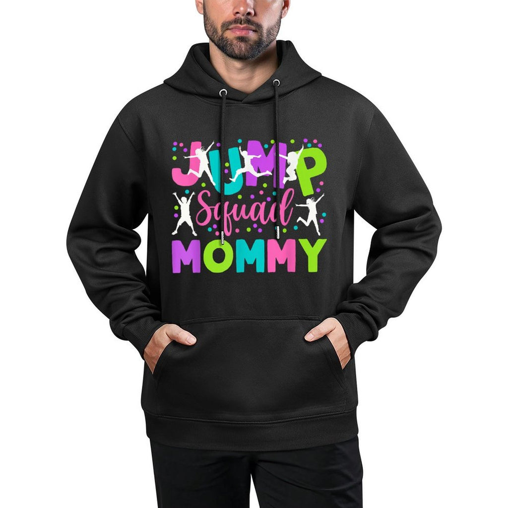 Mommy Jump Birthday Trampoline Party Birthday Jump Squad Moisture-Wicking Hoodie