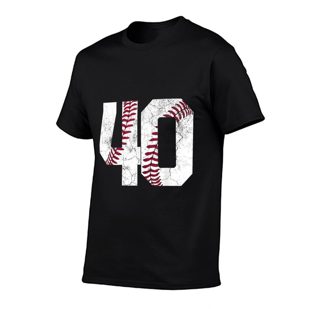 40th Birthday T 1985 Baseball 40 Years Old  High-quality Stitching T-Shirt