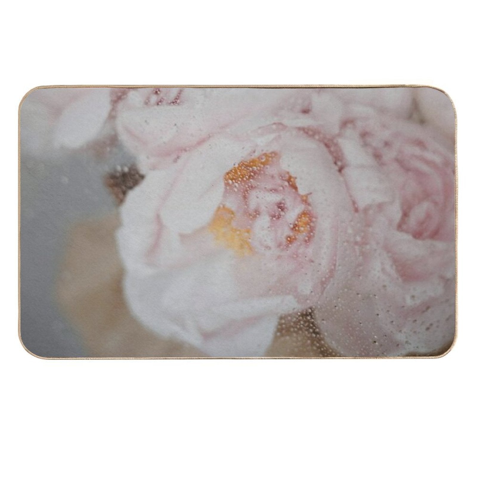 A Touch of Pink Perfection  Dirt-Trapping Bath Mat