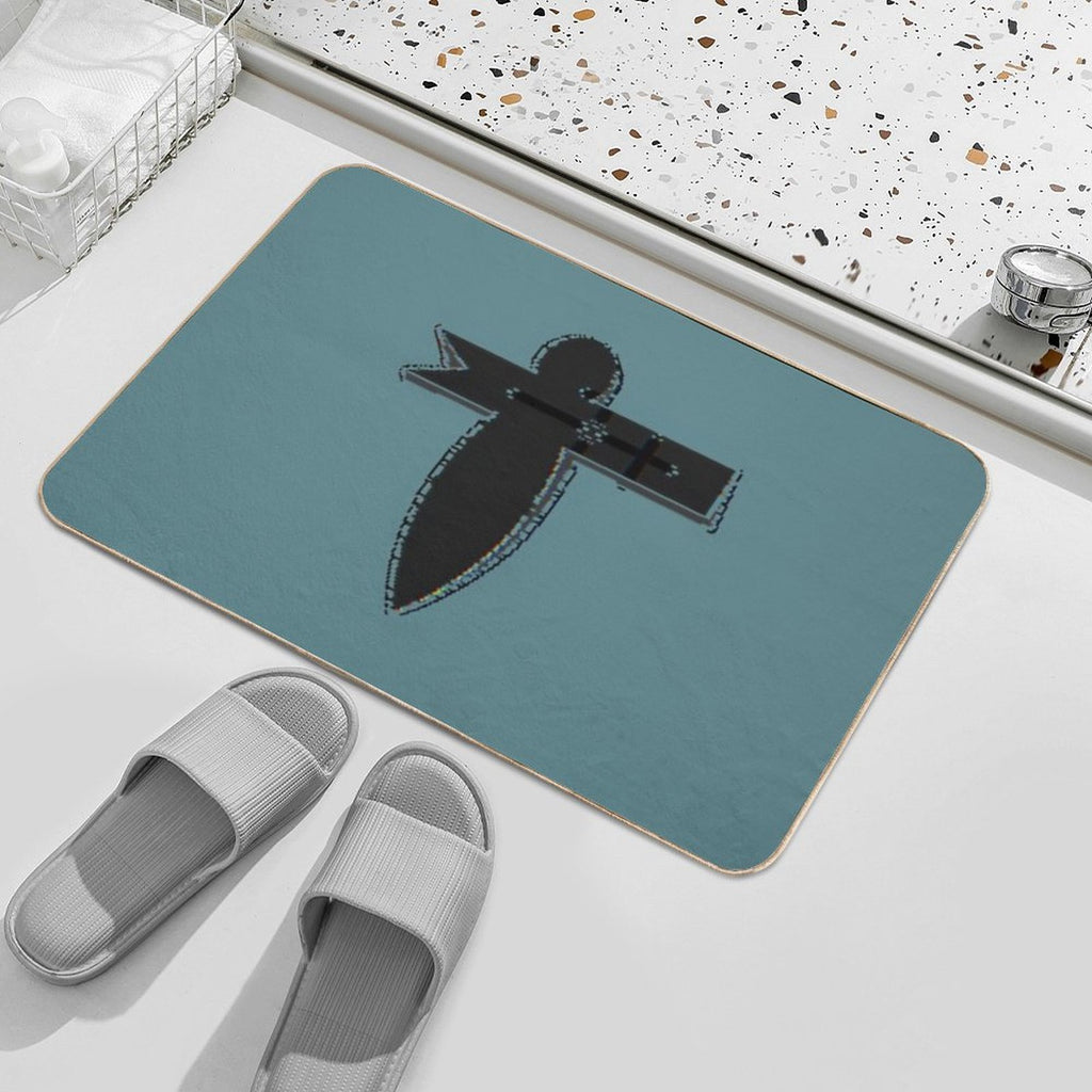 Paper Bird  Chihiro  Dirt-Trapping Bath Mat