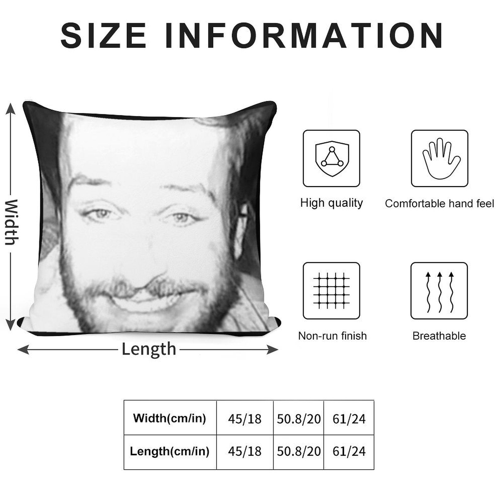 Always Sunny in Philidelphia Charlie Dating Picture Soft Multiple Sizes Throw Pillow