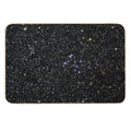 Black Glitter  Anti-Trip Bath Mat