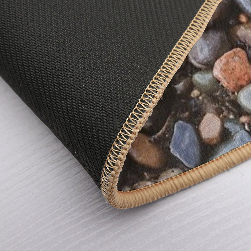 Beach Pebbles  Dirt-Trapping Bath Mat
