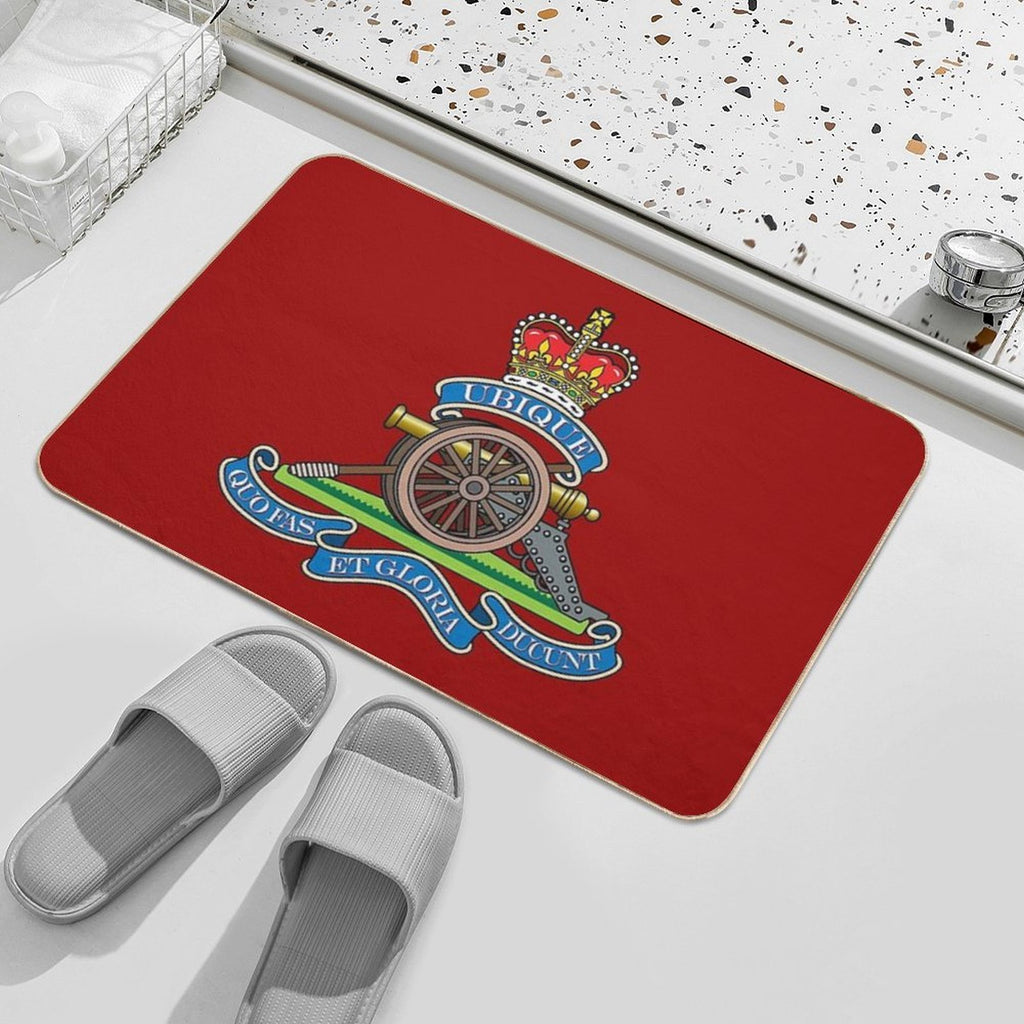ROYAL REGIMENT OF ARTILLERY  Easy To Clean Bath Mat