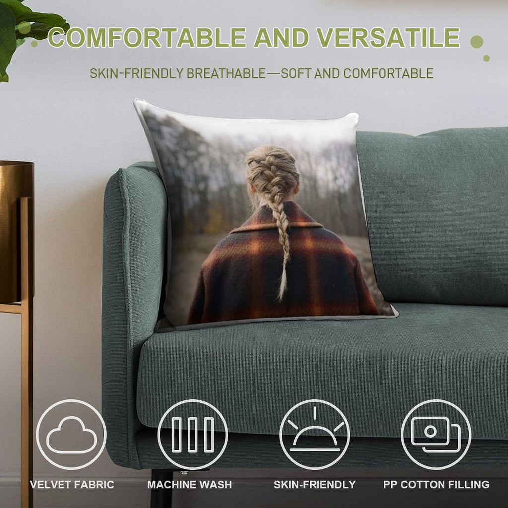 Evermore Soft Durable Construction Throw Pillow