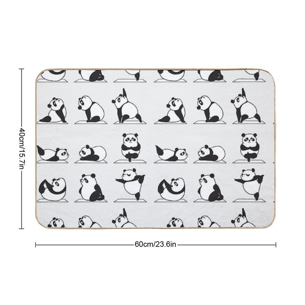 Panda Yoga  Odorless Bath Mat