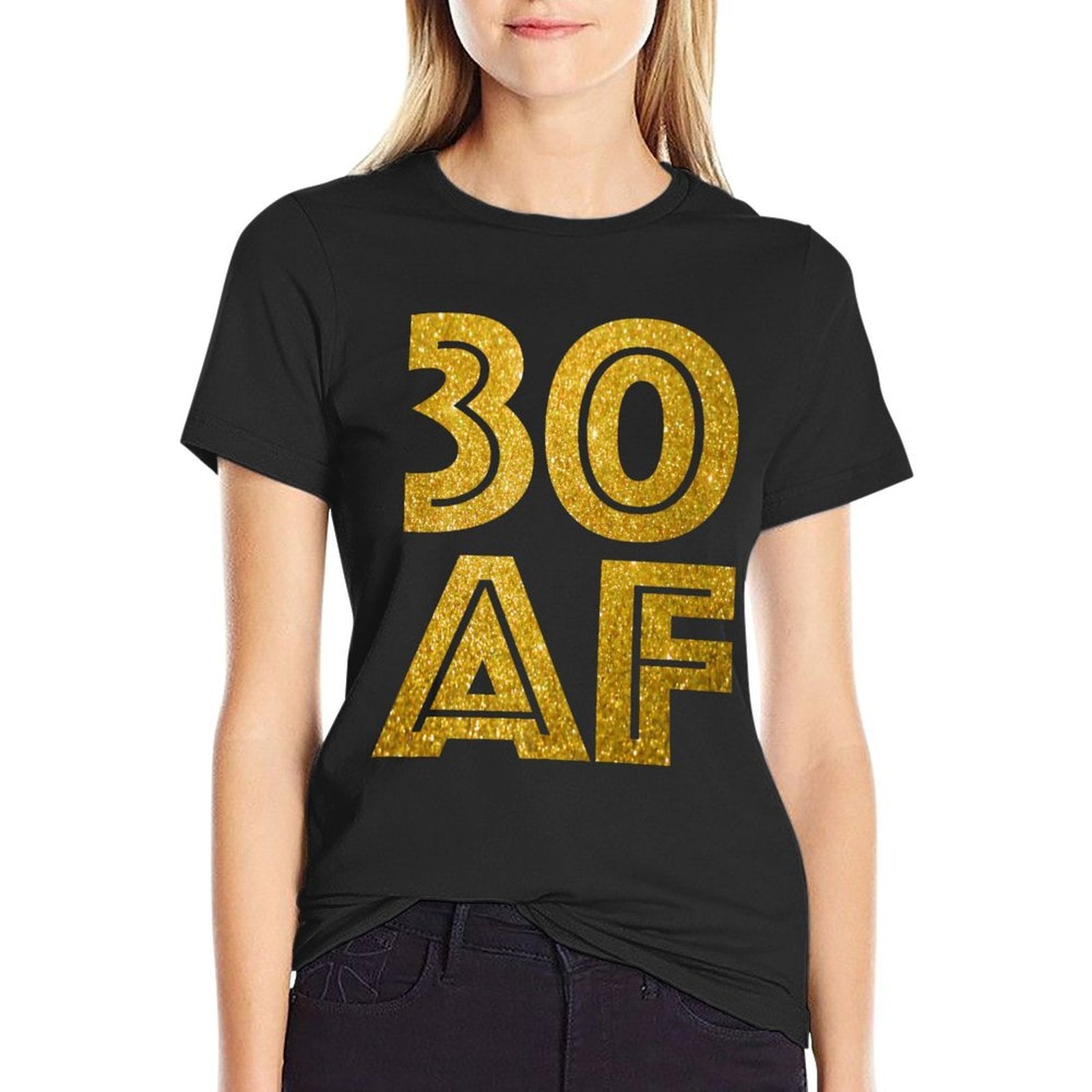30th Birthday - 30 AF Dirty Thirty Tee  Relaxed-fit T-Shirt