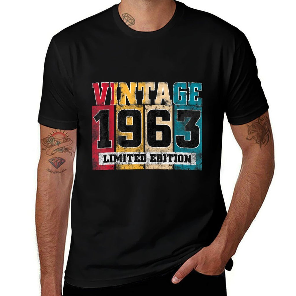Vintage 1963 Limited Edition 60 Year Old Gifts 60th Birthday  Lightweight T-Shirt