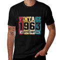 Vintage 1963 Limited Edition 60 Year Old Gifts 60th Birthday  Lightweight T-Shirt