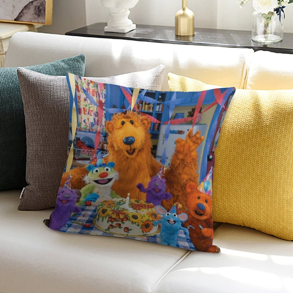 Bear in The Big Blue House Soft Style Accent Throw Pillow