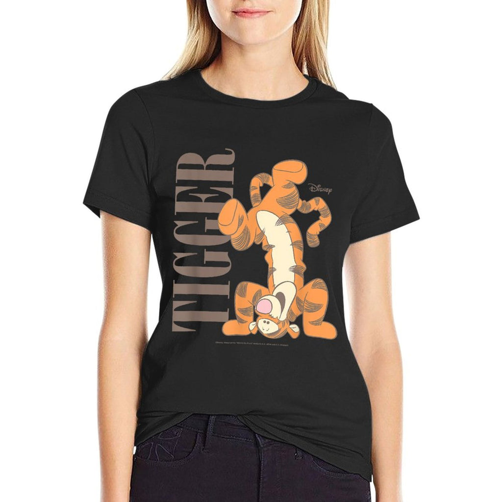 Winnie The Pooh - Muted Tigger  Stretchy T-Shirt