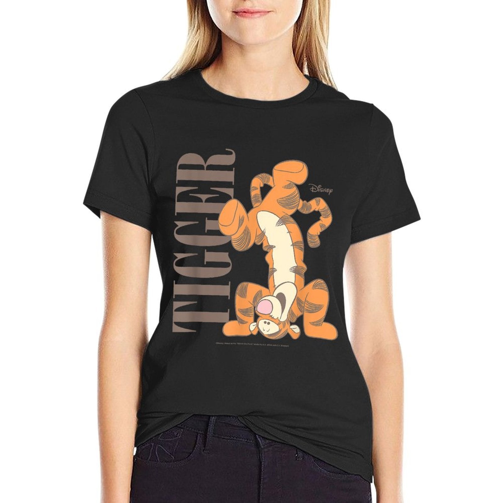 Winnie The Pooh - Muted Tigger  Stretchy T-Shirt