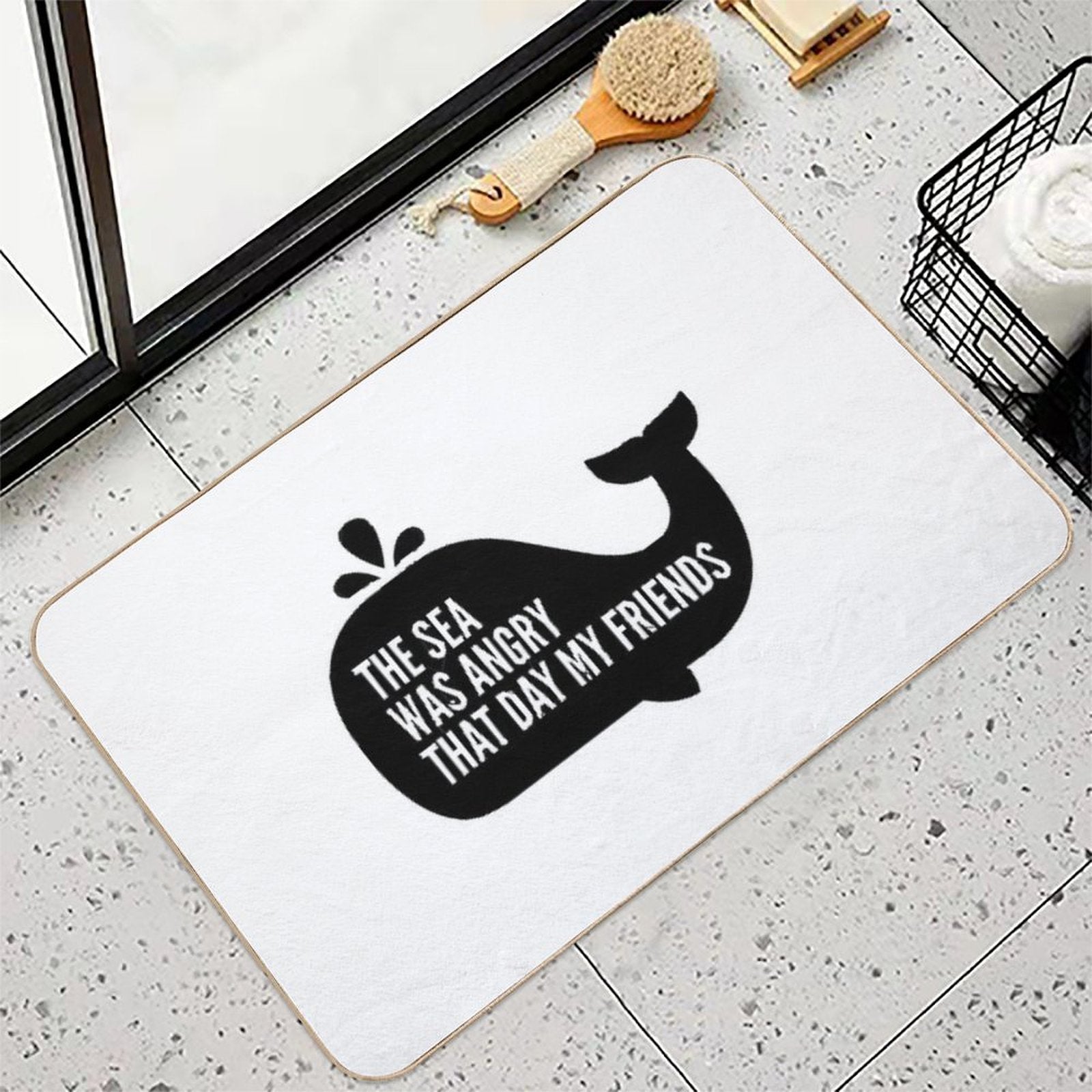 The Sea Was Angry That Day My Friends  Multi-Purpose Bath Mat