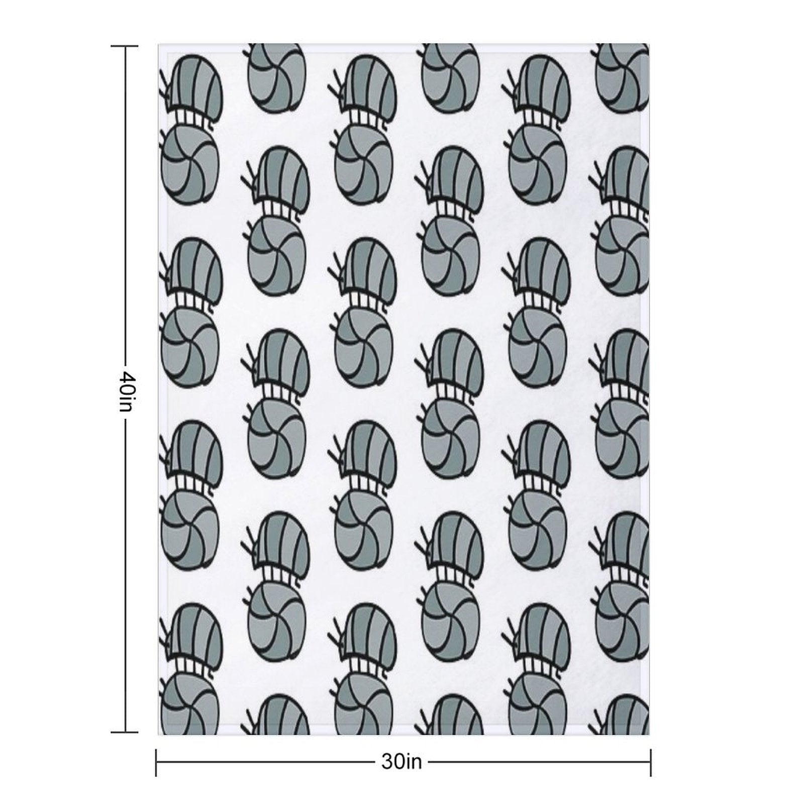 Roly-poly Machine-washable Throw Blanket