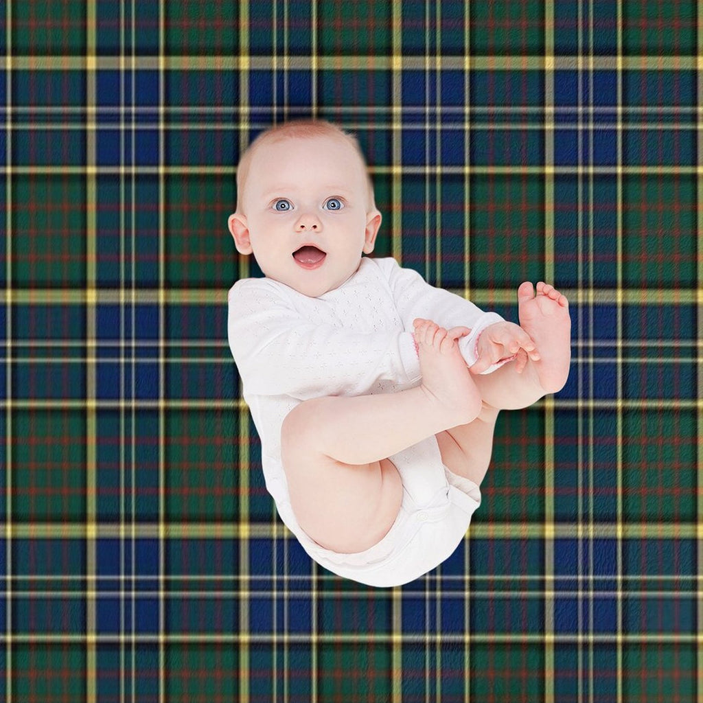 Clan MacMillan Hunting Tartan Eco-conscious Throw Blanket