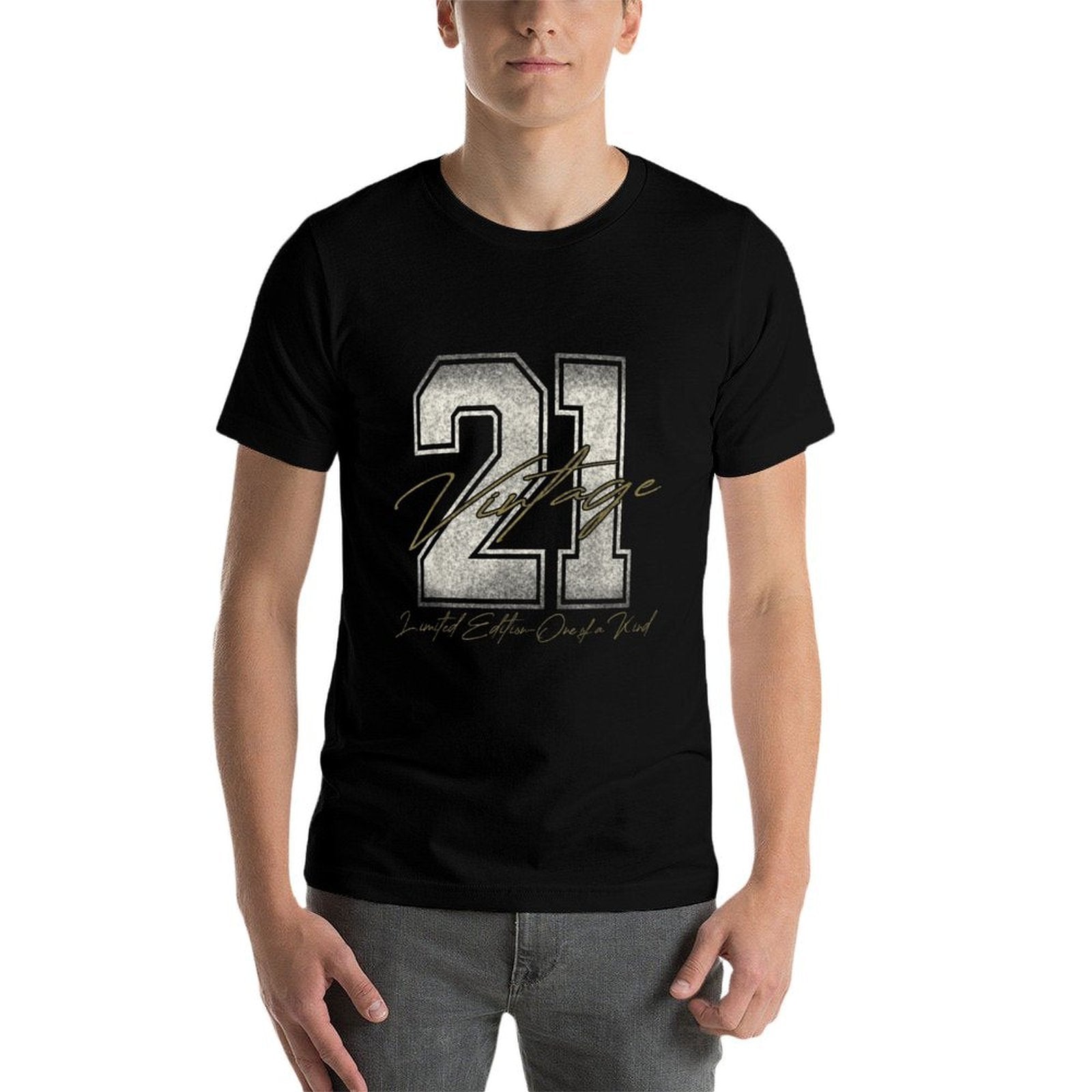 Vintage 2000 Limited Edition 2000 21 Years Old 21st Birthday  Tagless Design T-Shirt