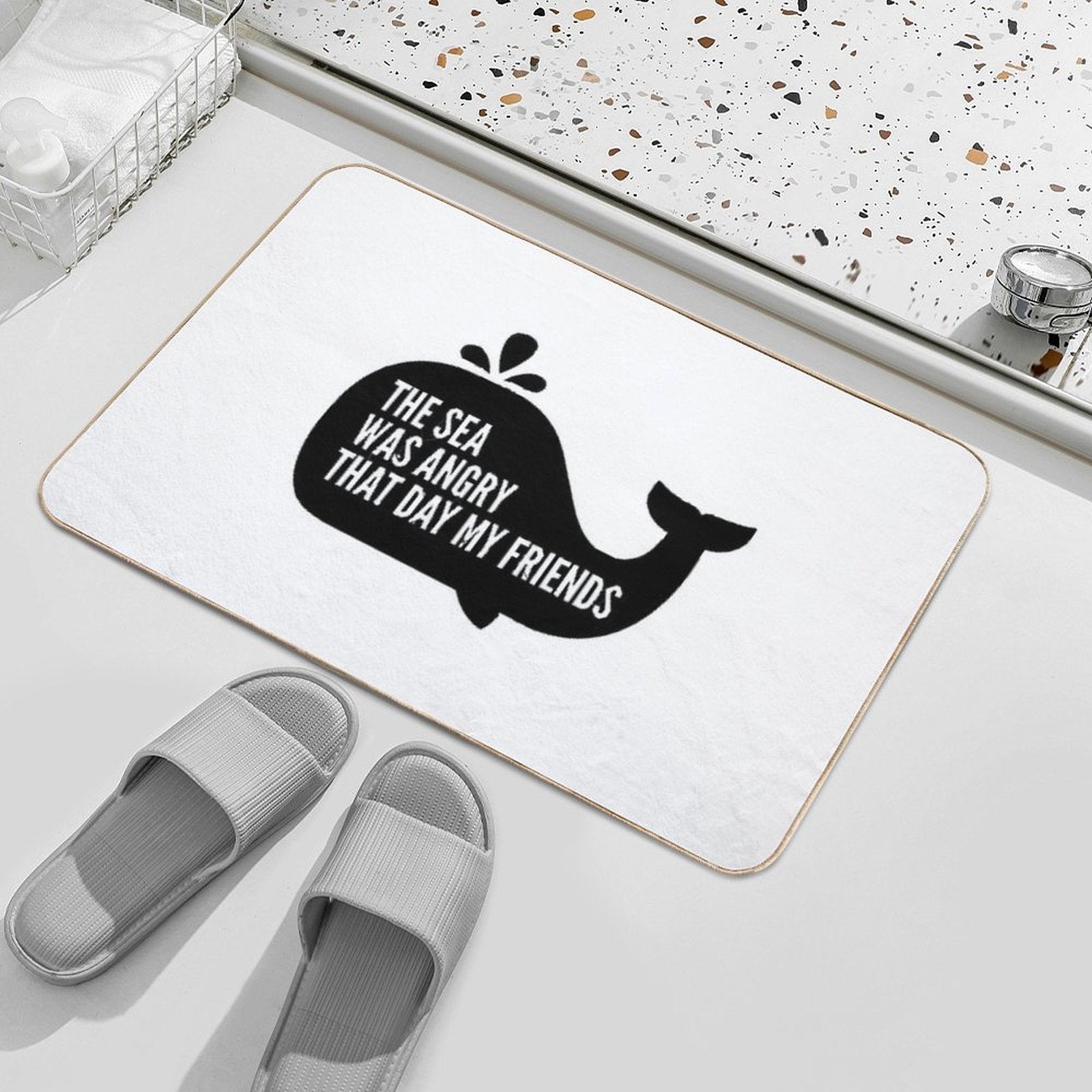 The Sea Was Angry That Day My Friends  Multi-Purpose Bath Mat
