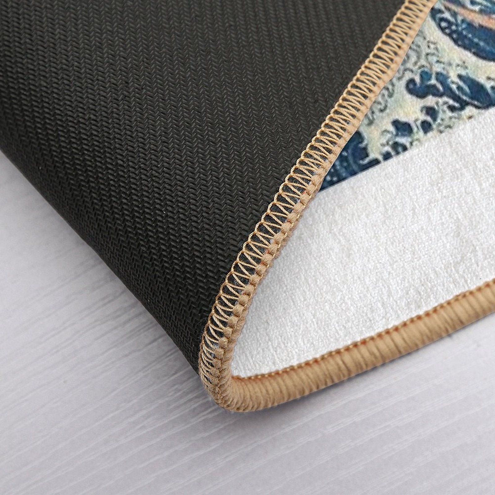 The Great Wave  High-Traffic Bath Mat