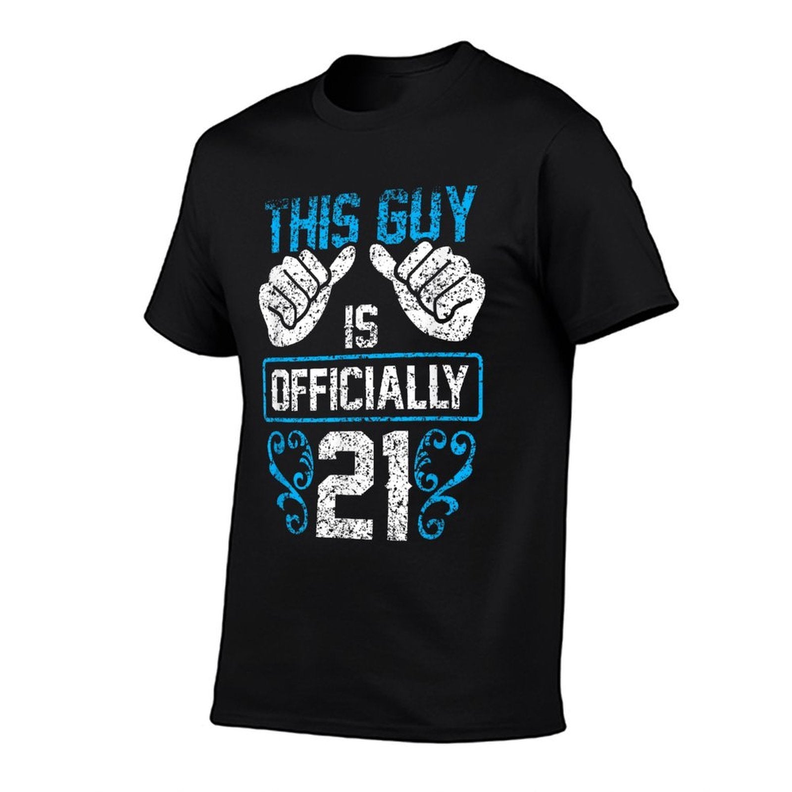 This Guy Is Officially 21 Party 21St Birthday Celebrate Comfortable T-Shirt