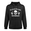 Its Never Too Early For Halloween Goth Halloween Funny Cotton-Polyester Blend Hoodie