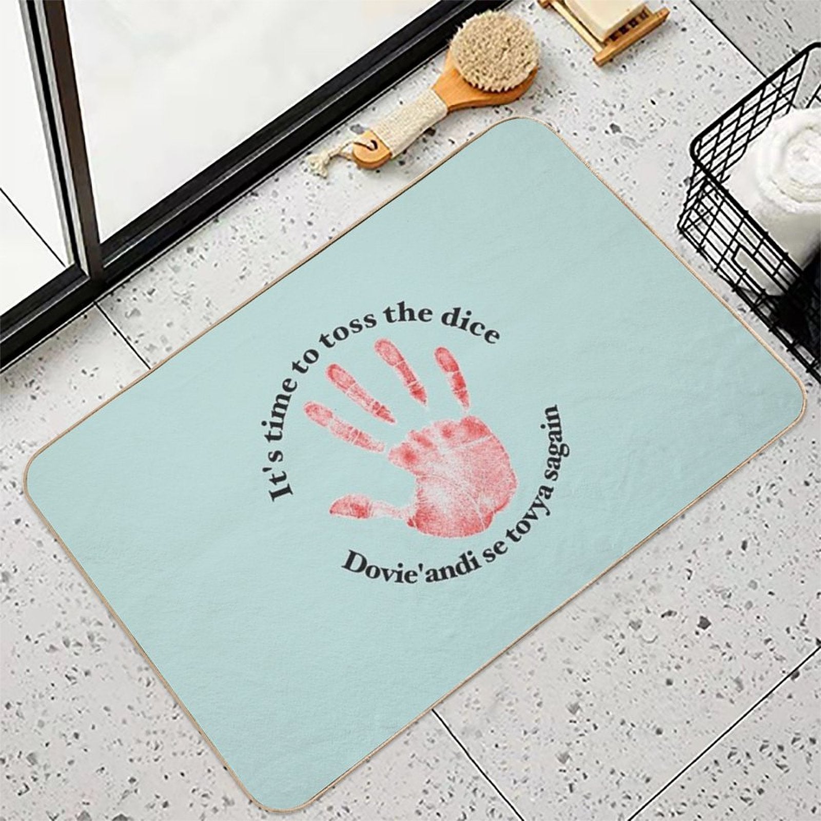 Band of The Red Hand  Odorless Bath Mat