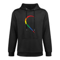 LGBT Half Heart Love Couple Gay Pride Month Durable Construction Hoodie