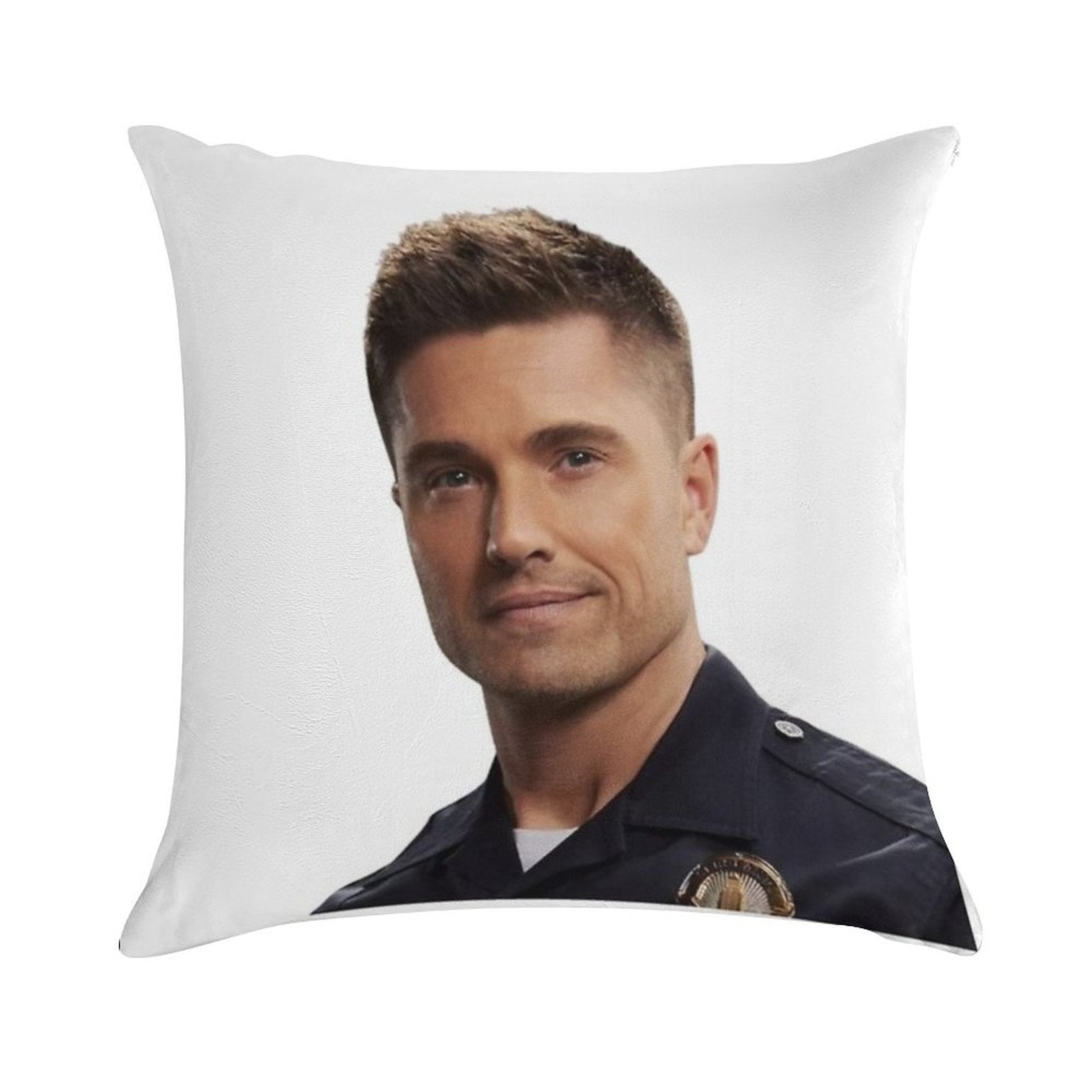 Tim Bradford - The Rookie Soft Hidden Zipper Throw Pillow