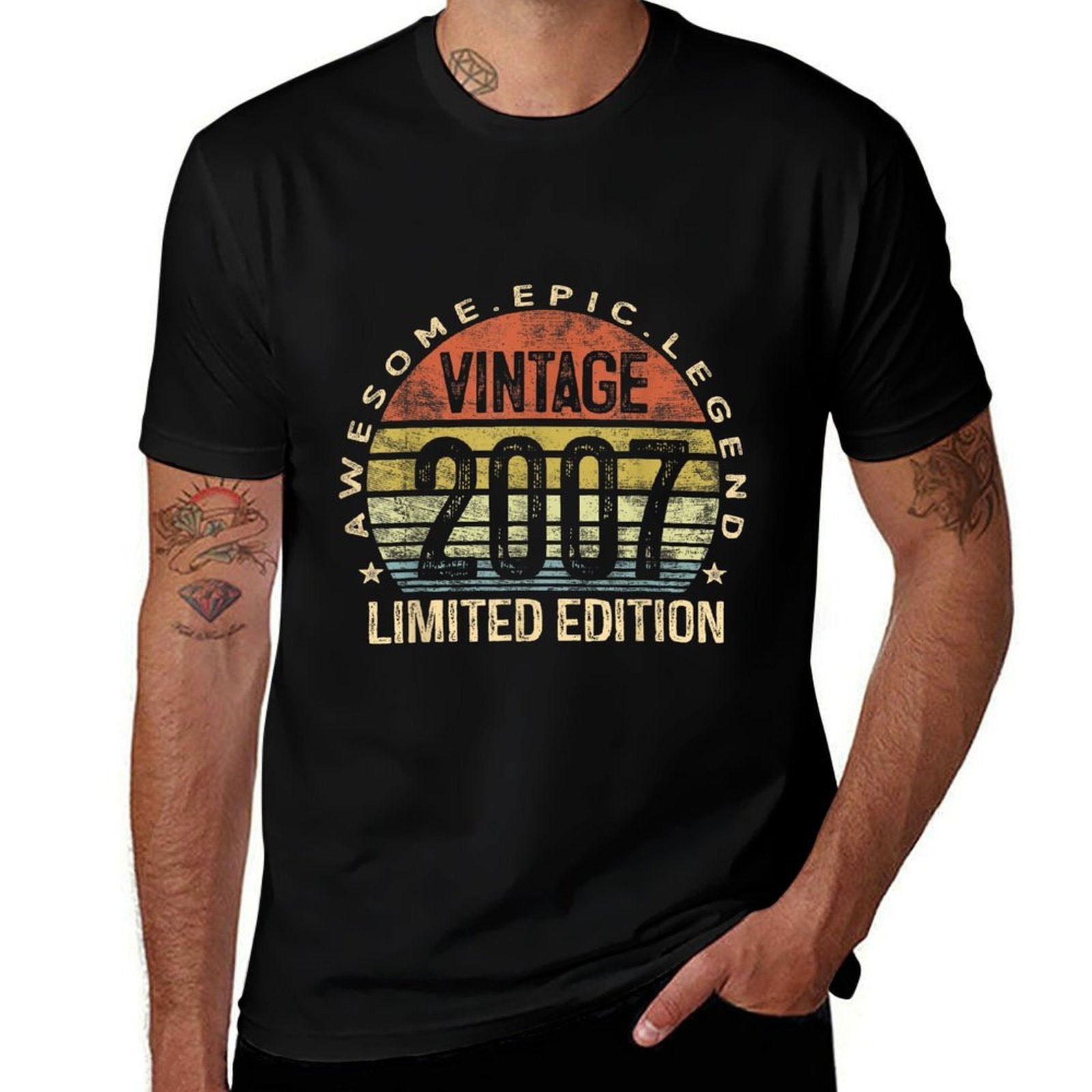 Awesome Epic Legend Vintage 2007 Limited Edition  Graphic-printed T-Shirt