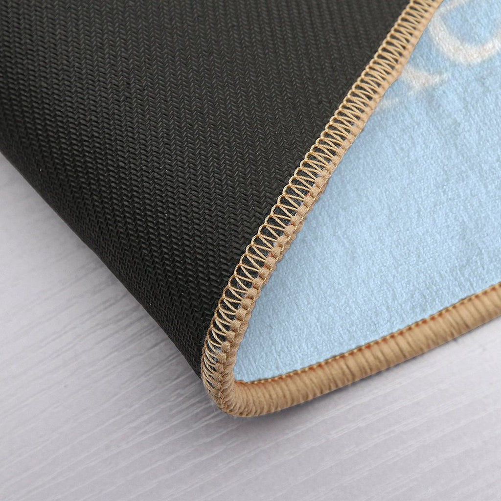Get Naked - Blue Durable Bath Mat