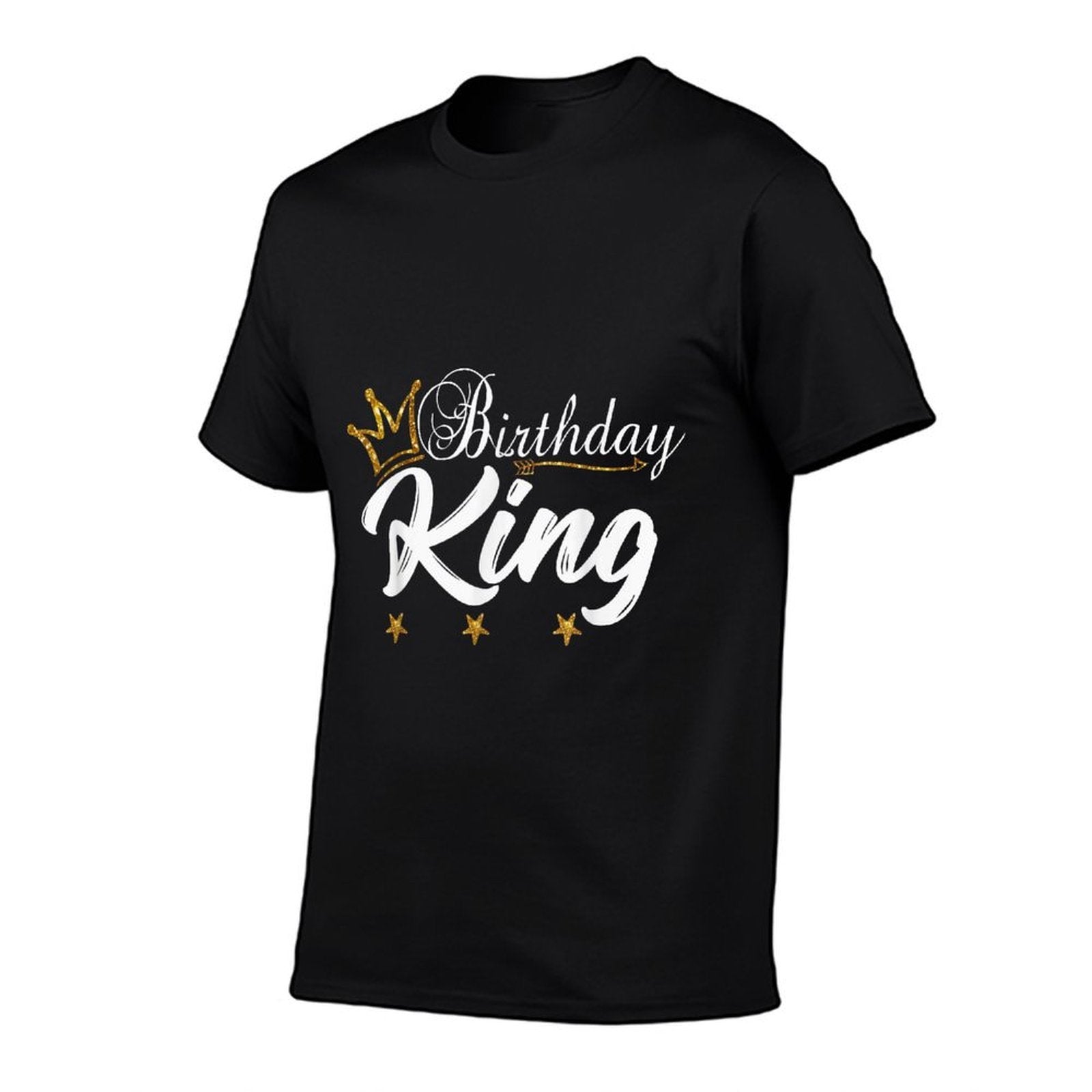 Birthday King Gold Crown For Boys And Men  Vintage-inspired T-Shirt