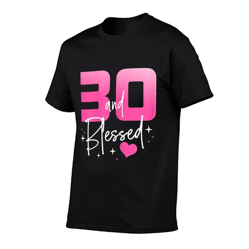 Womens 30 And Blessed Chapter 30 Year Old Gifts 30th Birthday Party  Classic T-Shirt