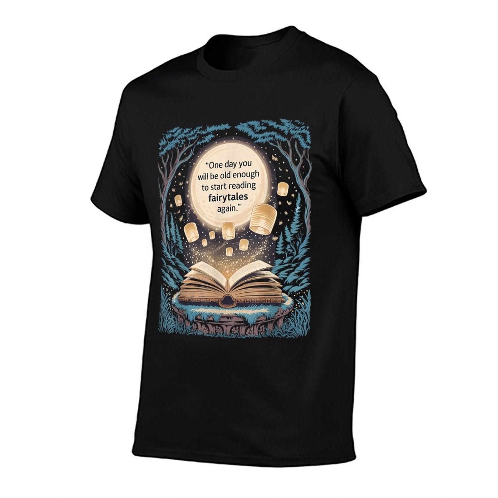 Narnia Awakens – The Lion Returns for World Book Day  Trendy Pattern T-Shirt