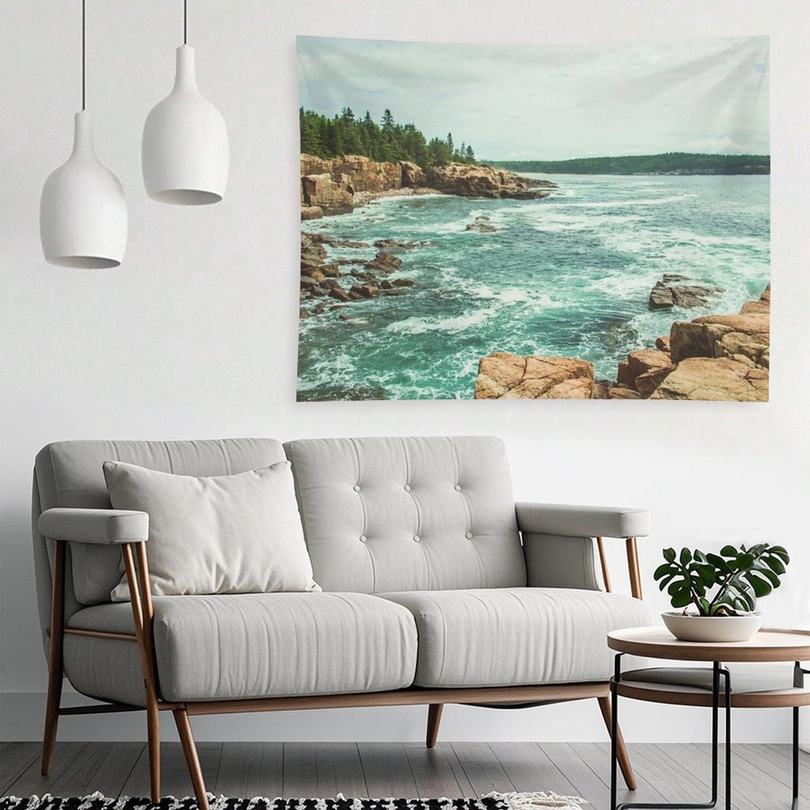 Acadia National Park Seashore II Tapestry