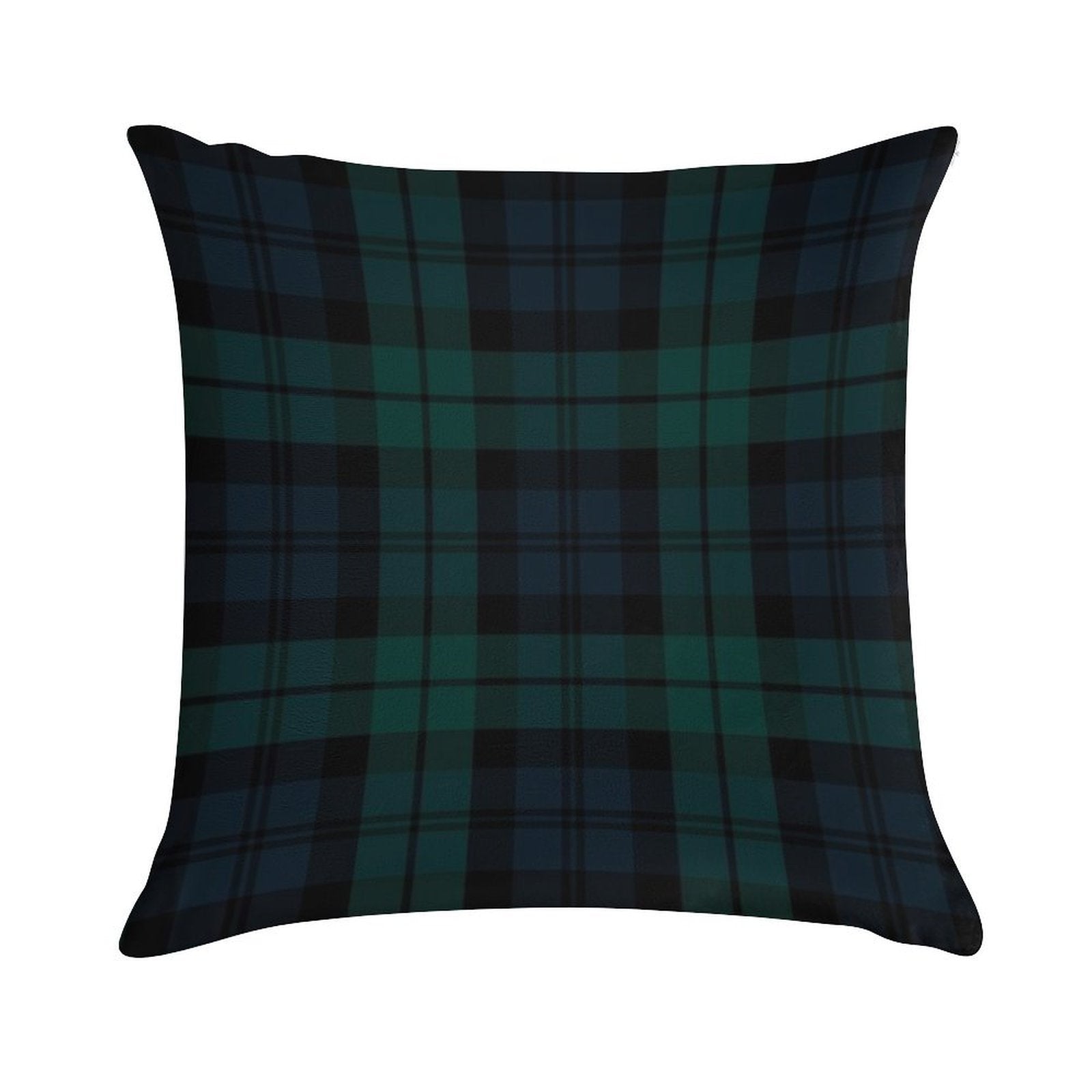 Black Watch Tartan Plaid Pattern Soft Bedroom Essential Throw Pillow