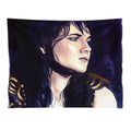 Damaged But Not Broken Watercolor Painting Tapestry