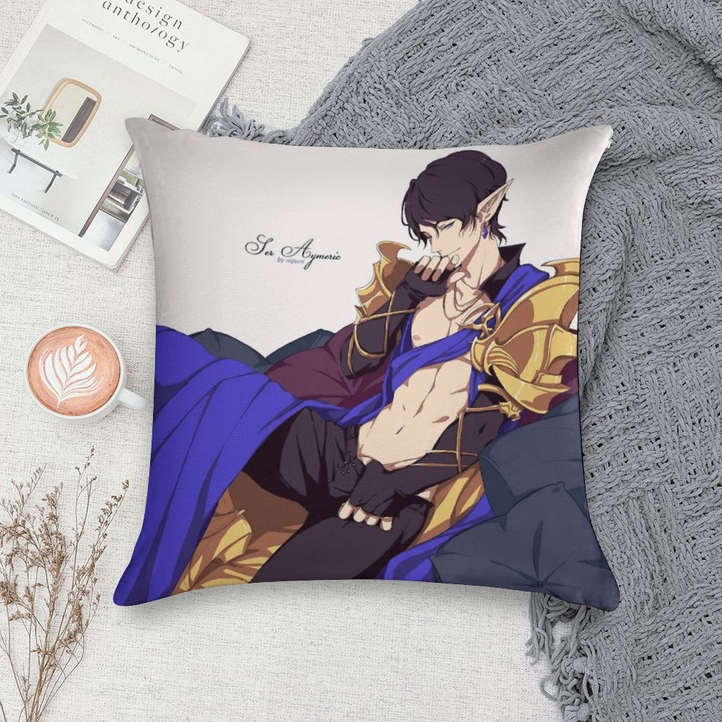 Ser Aymeric Soft Gift Ready Throw Pillow