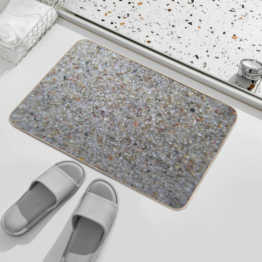 Sand on The Beach  Eco-Friendly Bath Mat