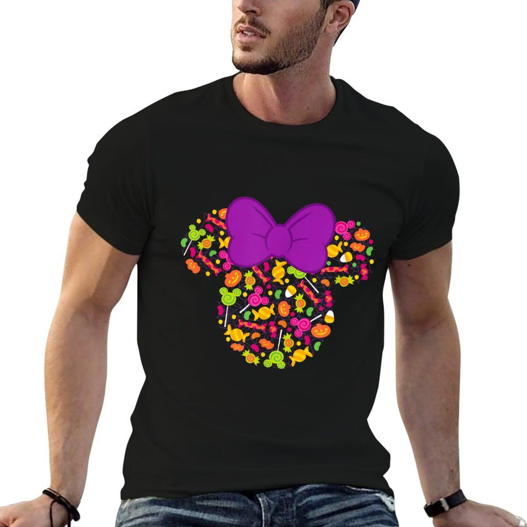 Disney Minnie Mouse Icon Candy Halloween  Quick-drying T-Shirt