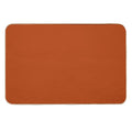 Solid Rust Solid Color  Multi-Purpose Bath Mat