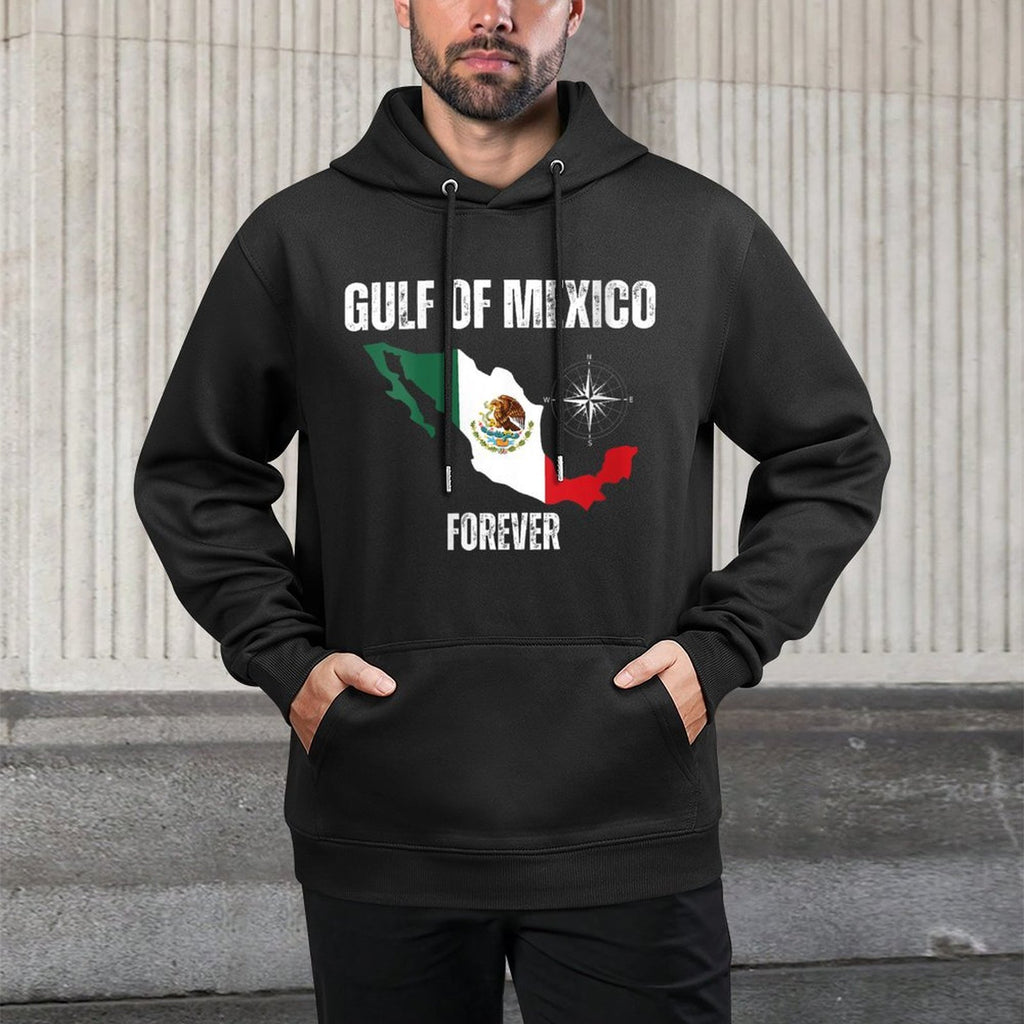 Womens Trump America Gulf of Mexico President Trump Gulf of USA Medium-Weight Fabric Hoodie