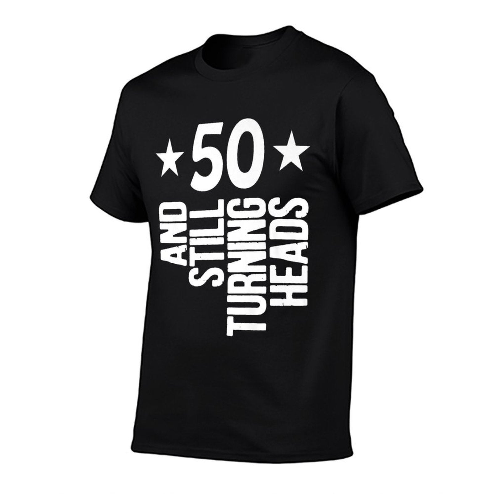50 Years Old Turning Heads Premium 50th Birthday Gift  High-quality Stitching T-Shirt